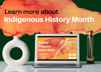 Learn More About Indigenous History Month graphic